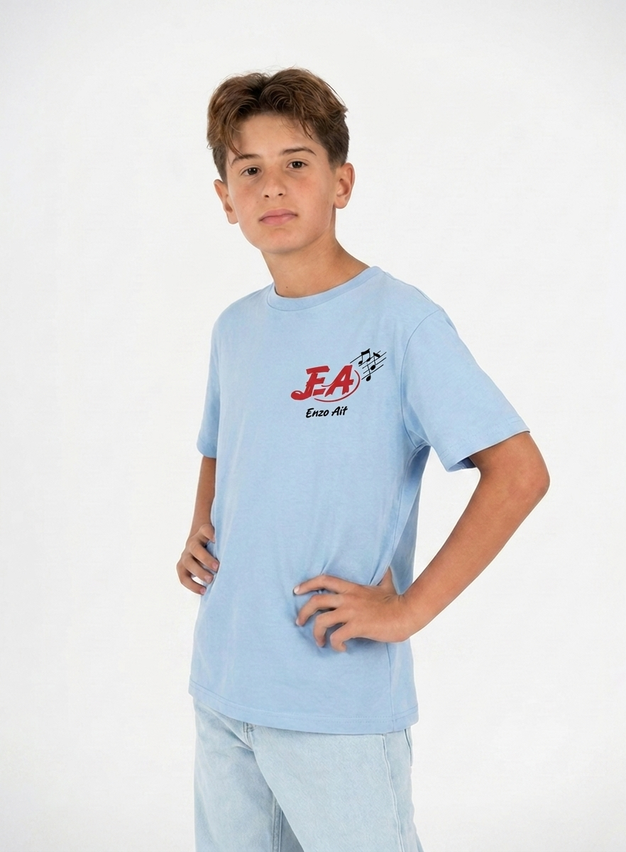 Camiseta Azul – I Am a Champion