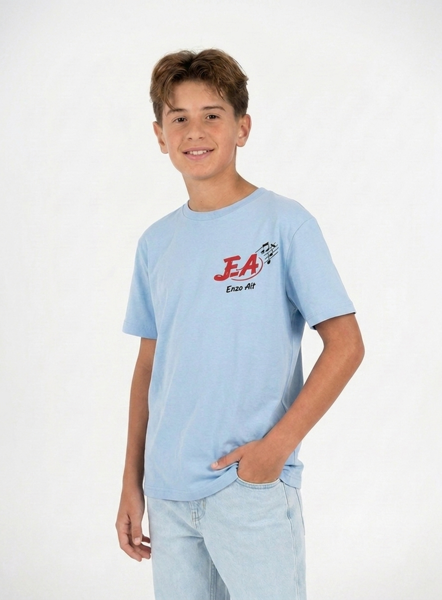 Camiseta Azul – I Am a Champion - Imagen 3